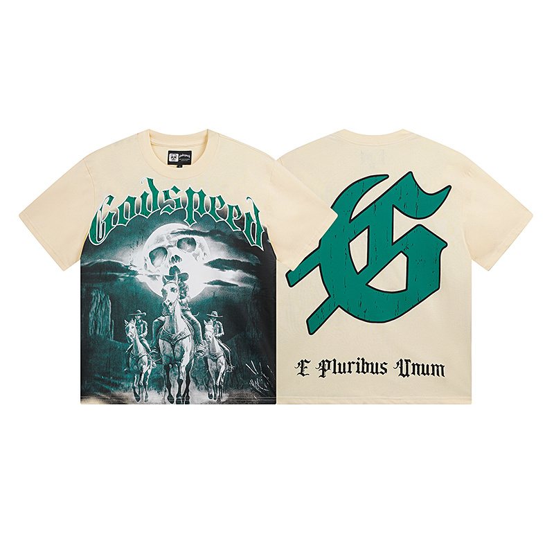 Godspeed E Pluribus Unum Graphic Short-Sleeve T-Shirt ¡ª hero