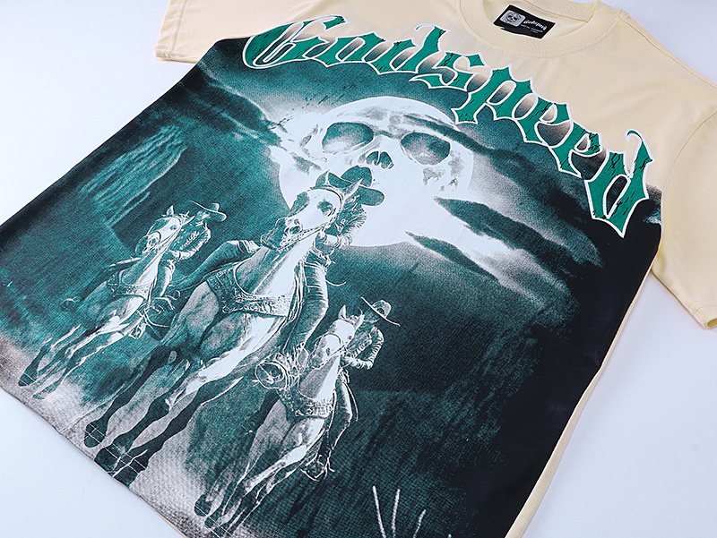 Godspeed E Pluribus Unum Graphic Short-Sleeve T-Shirt ¡ª detail