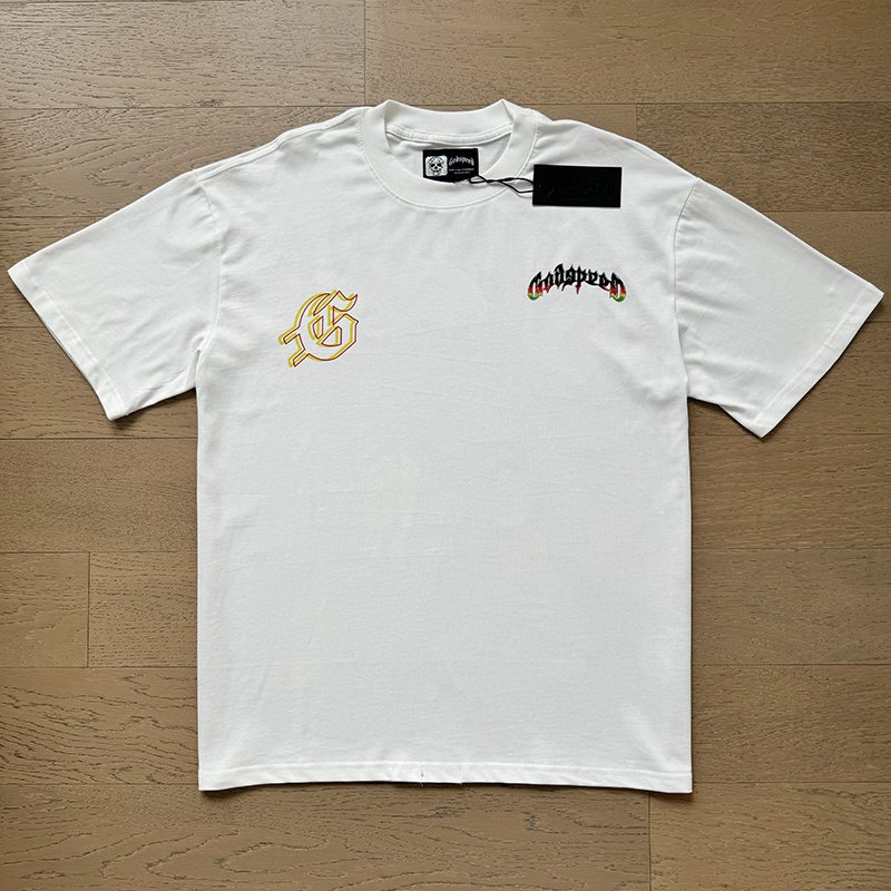 Godspeed Skull Flame Graphic T-Shirt ¡ª front