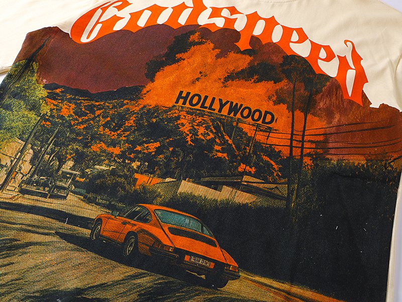 Godspeed Hollywood Graphic T-Shirt ¡ª detail