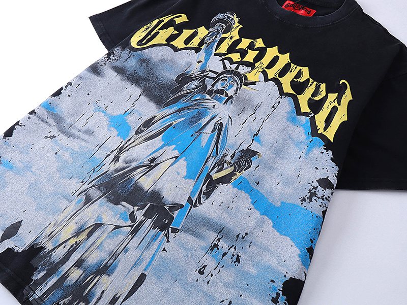Godspeed Washed Rock Graphic T-Shirt ¡ª detail