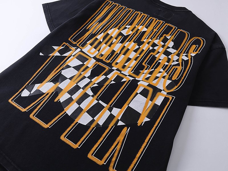 Godspeed Skull Racing Graphic T-Shirt ¡ª detail