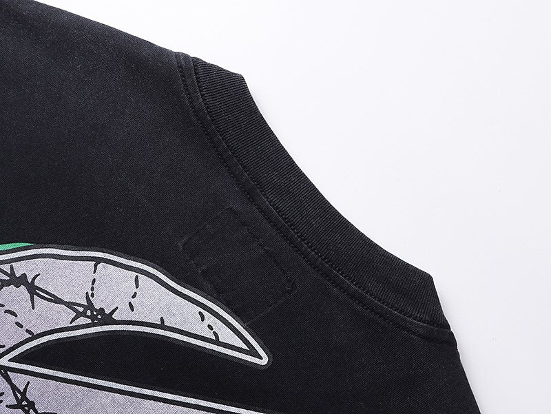 Godspeed Skull & Axe Graphic T-Shirt ¡ª detail