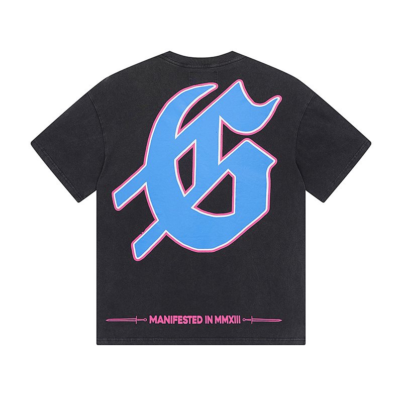 Godspeed Washed Black Rock Graphic T-Shirt ¡ª back