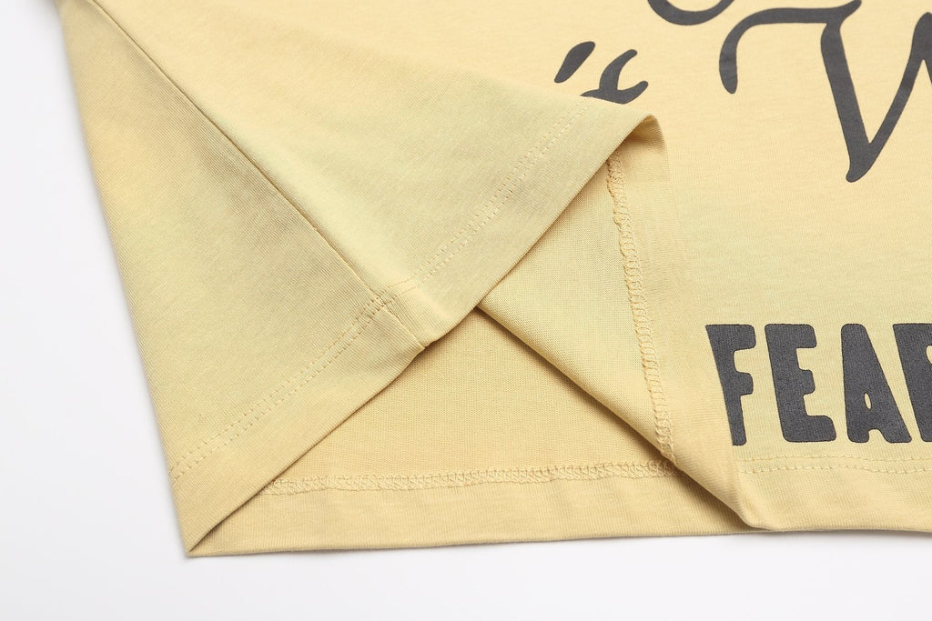 FEAR OF GOD Don¡¯t Buy Where You Can¡¯t Work Short-Sleeve T-Shirt ¡ª detail