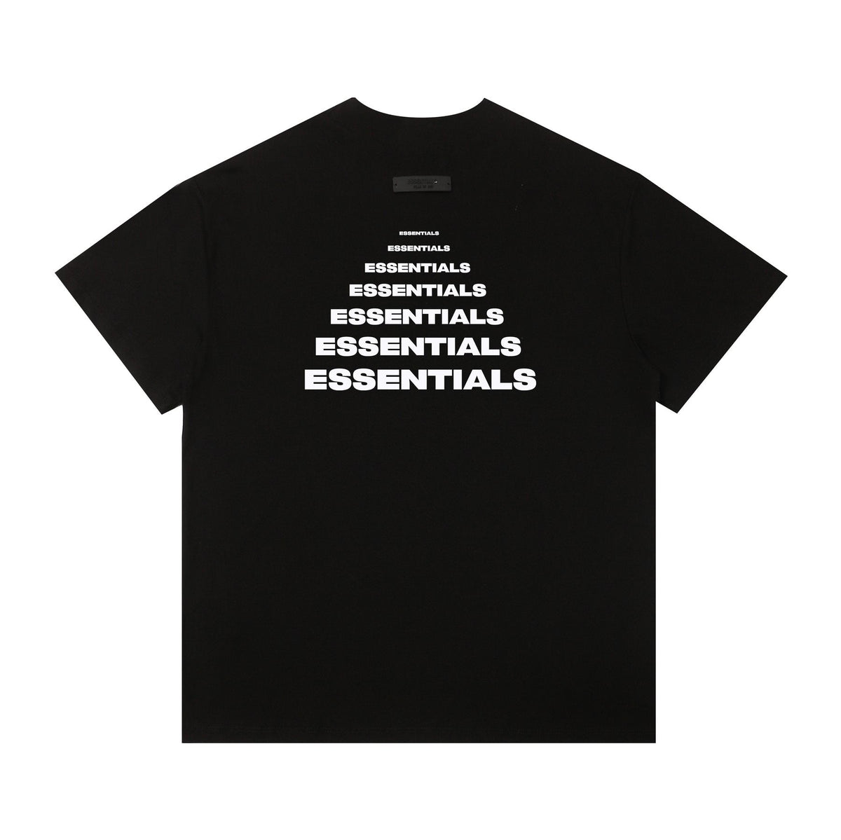 ESSENTIALS Repeated Graphic Short-Sleeve T-Shirt ¡ª back