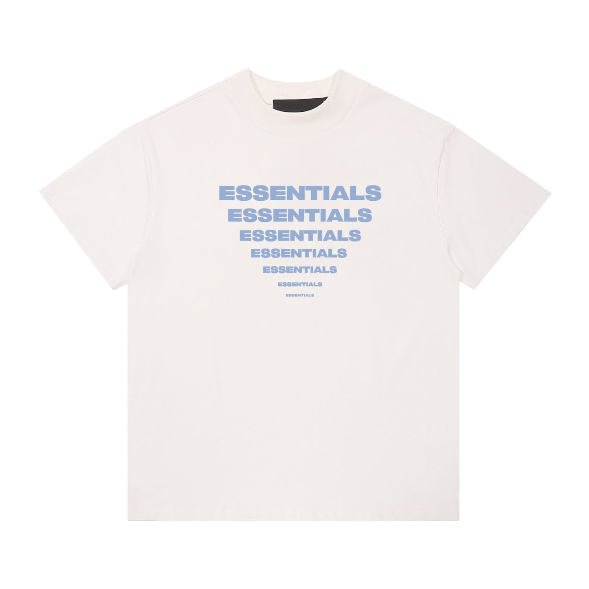 ESSENTIALS Repeated Graphic Short-Sleeve T-Shirt ¡ª front