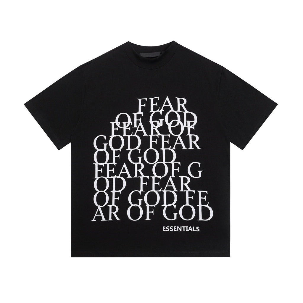 ESSENTIALS Stacked Text Graphic T-Shirt ¡ª hero