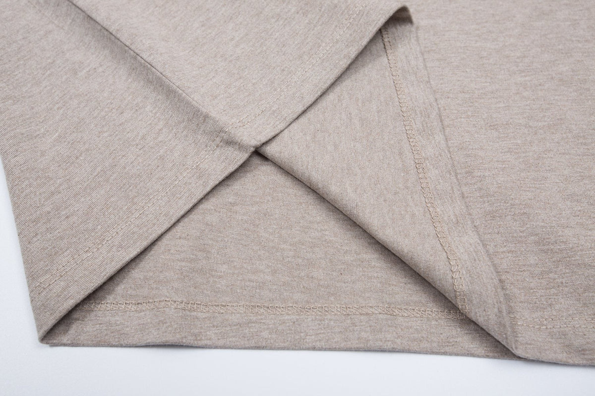 ESSENTIALS Small Chest Logo Short-Sleeve T-Shirt ¡ª fabric_closeup