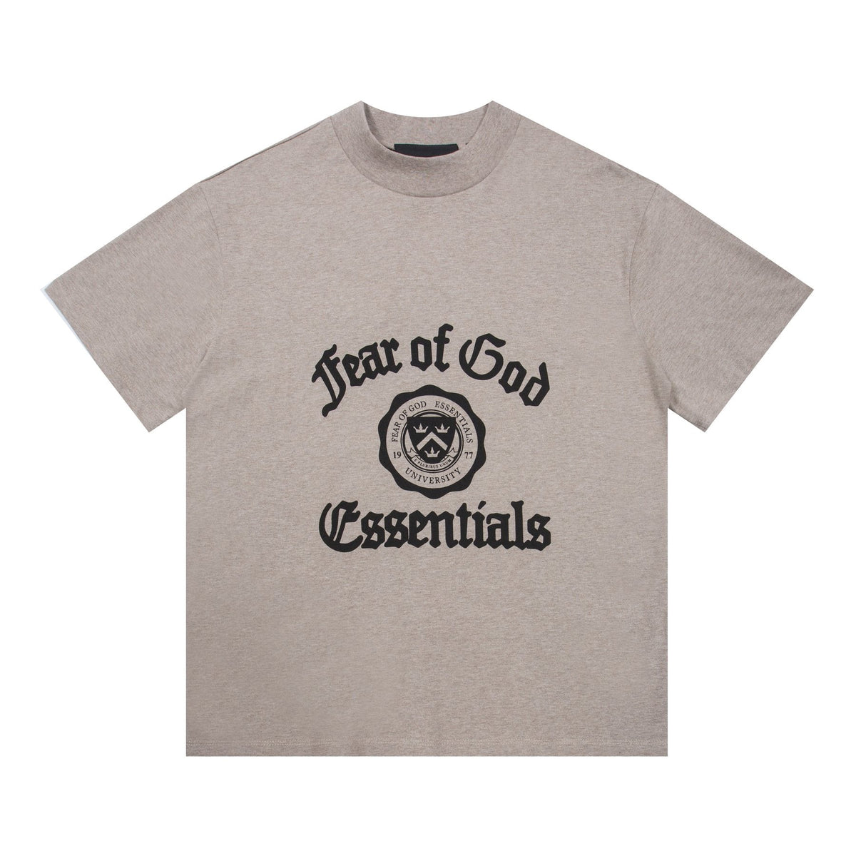 Fear of God Essentials University Crest Graphic T-Shirt ¡ª front