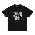 ESSENTIALS The Last Shall Be First Portrait Back T-Shirt ¡ª hero