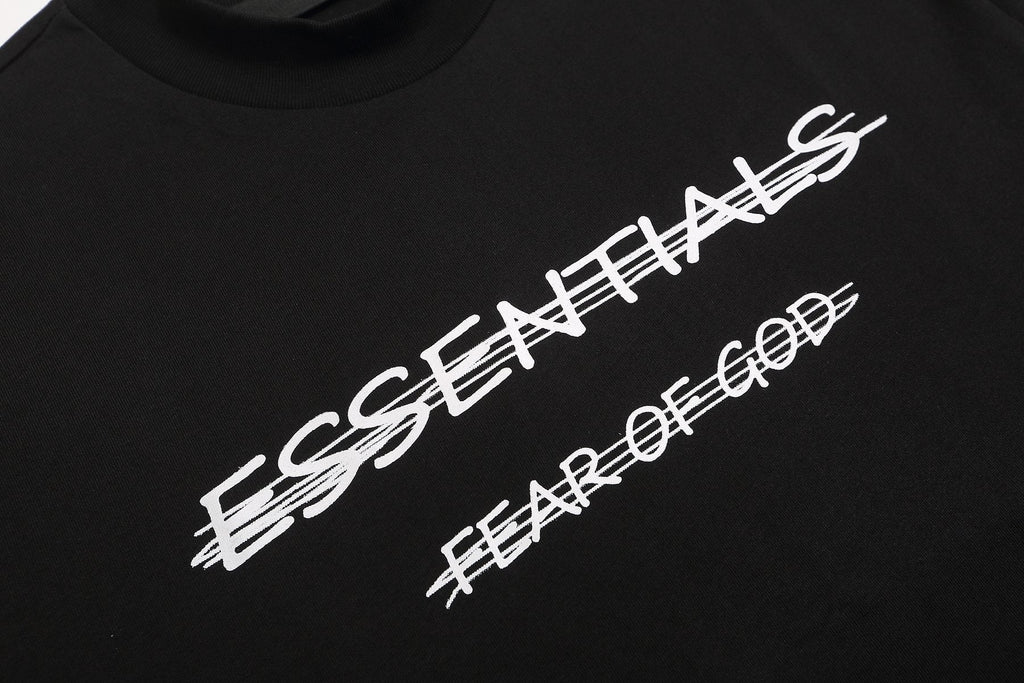 ESSENTIALS Painted Graphic Short-Sleeve T-Shirt ¡ª detail