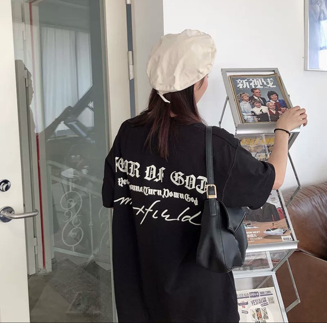 FEAR OF GOD Maxfield Back Graphic T-Shirt ¡ª context
