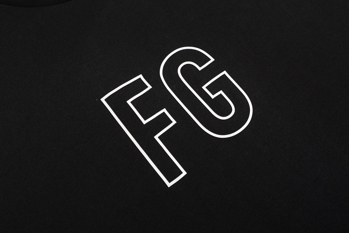 Fear of God Essentials Cutout Front Graphic T-Shirt ¡ª detail