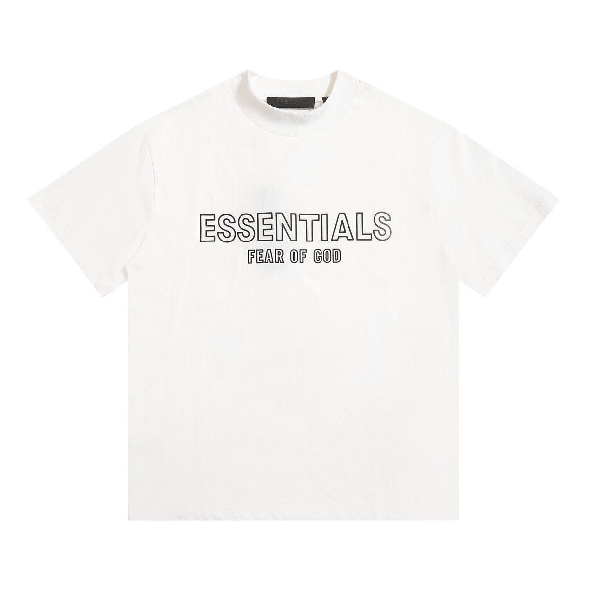 Fear of God Essentials Cutout Logo Short-Sleeve T-Shirt ¡ª front