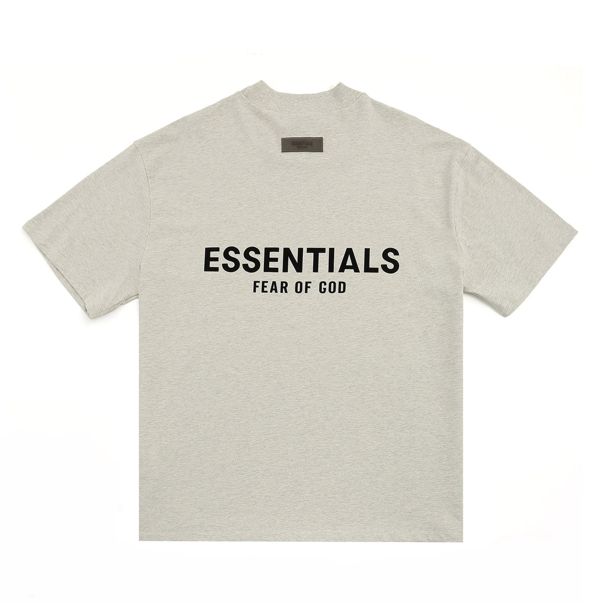 ESSENTIALS Flocked Logo Graphic T-Shirt ¡ª back