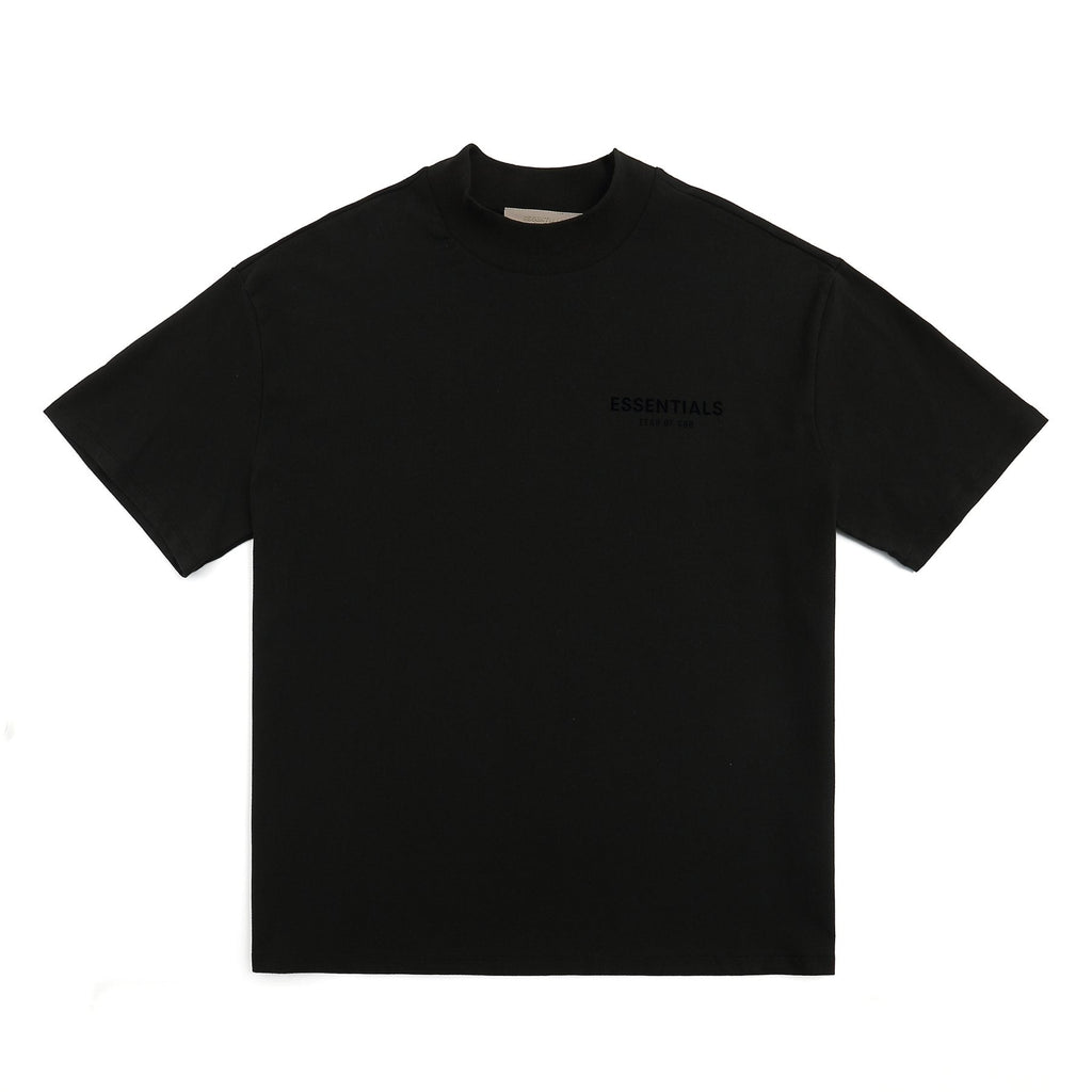 ESSENTIALS Flocked Logo Graphic T-Shirt ¡ª front