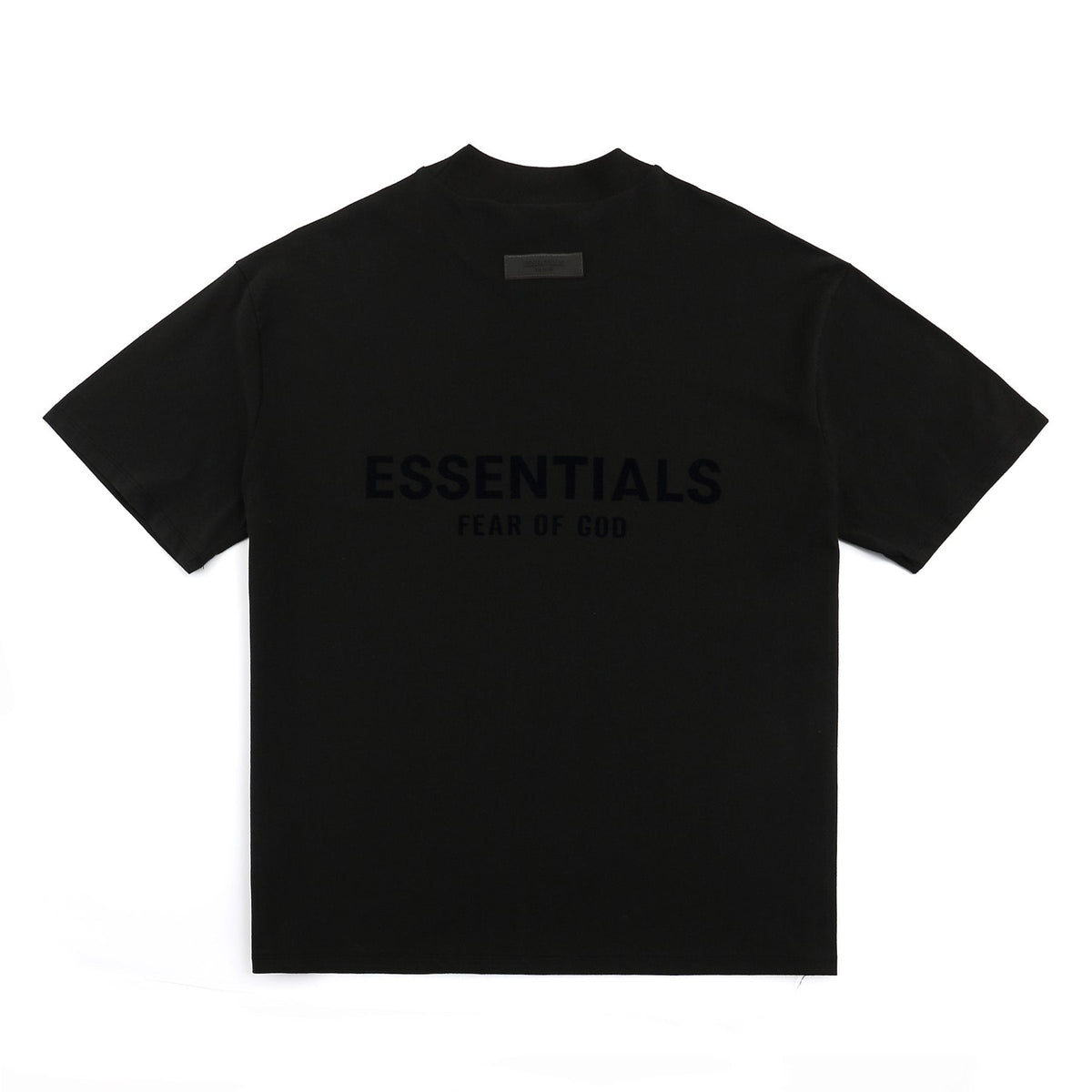ESSENTIALS Flocked Logo Graphic T-Shirt ¡ª back
