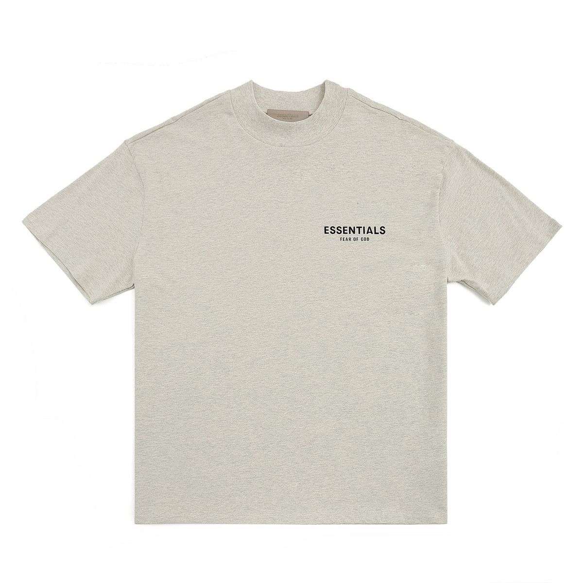 ESSENTIALS Flocked Logo Graphic T-Shirt ¡ª front