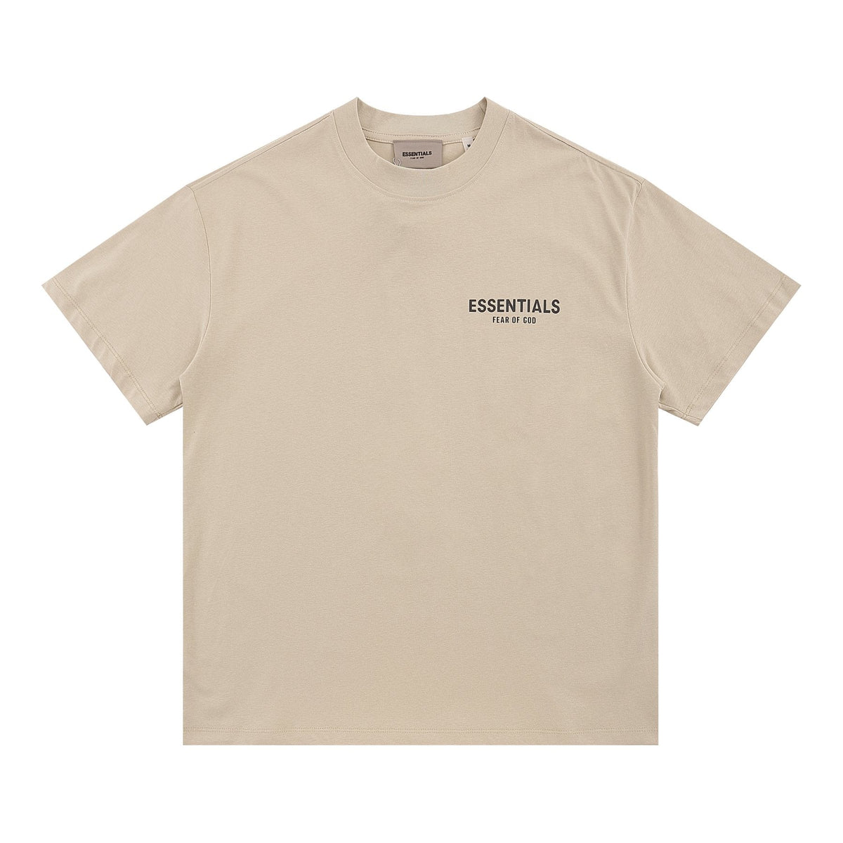 ESSENTIALS Reflective Chest Logo Short-Sleeve T-Shirt ¡ª front