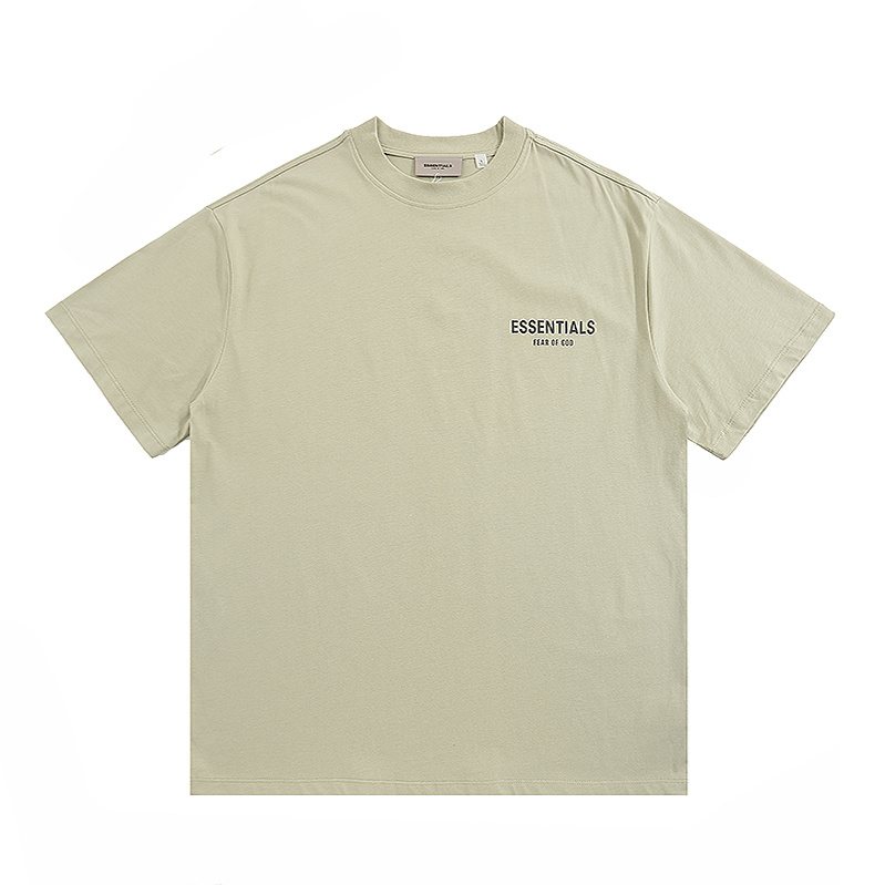 ESSENTIALS Reflective Chest Logo Short-Sleeve T-Shirt ¡ª front