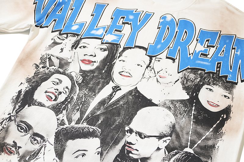 VALE USA Washed Dream Graphic T-Shirt ¡ª detail