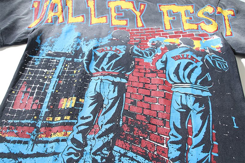 VALE USA Festival Graphic T-Shirt ¡ª detail