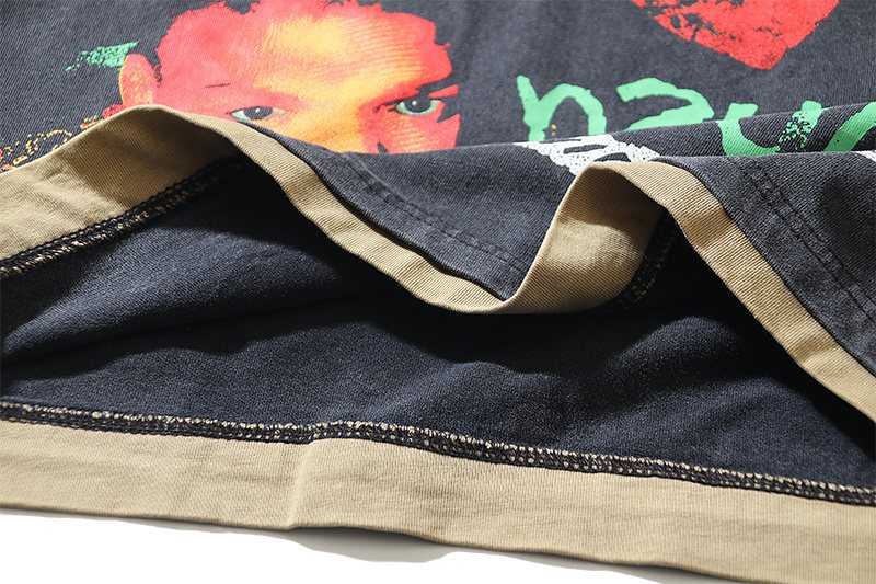 VALE USA Paradise Nature Washed Graphic T-Shirt ¡ª detail