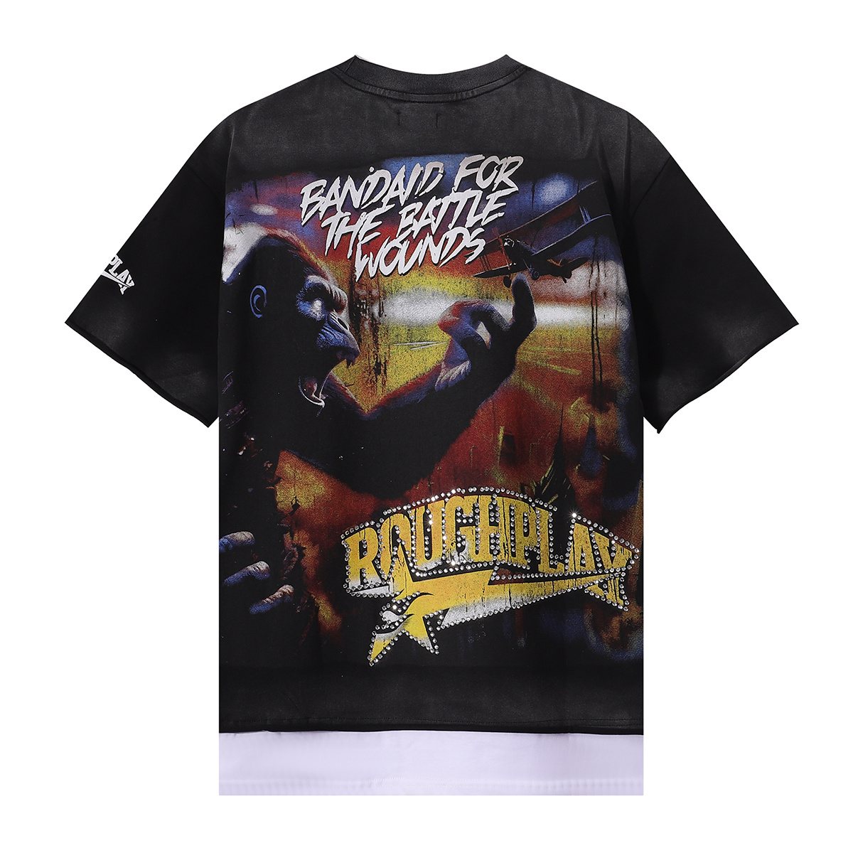 Rough Play Apocalyptic Gorilla Graphic T-Shirt ¡ª back