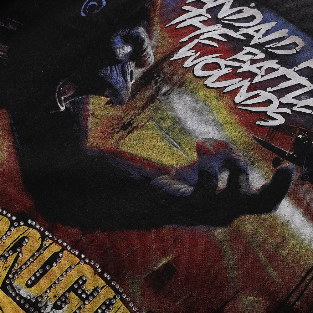 Rough Play Apocalyptic Gorilla Graphic T-Shirt ¡ª detail