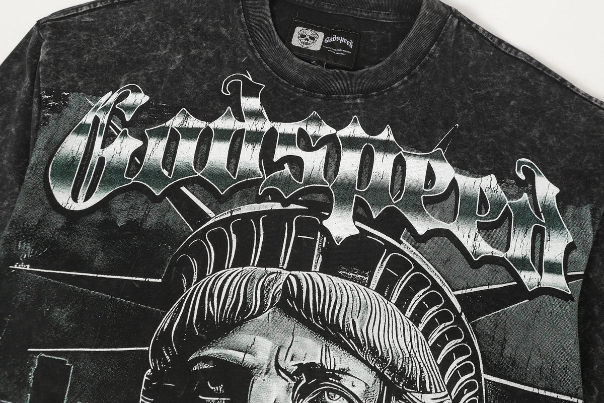Godspeed Worldwide Tour Graphic Long-Sleeve T-Shirt ¡ª detail