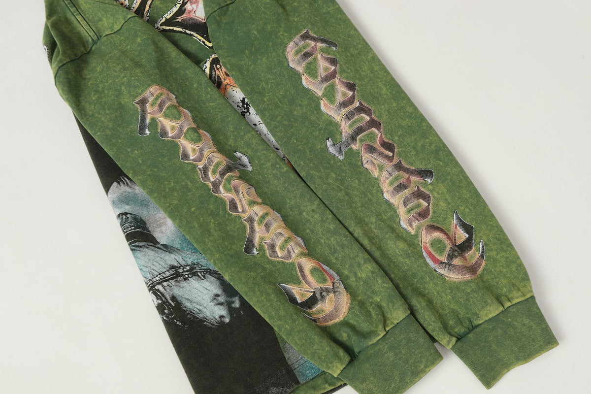 Godspeed Washed Rock Graphic Long-Sleeve T-Shirt ¡ª detail