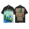 Godspeed Out of Many One Skull Graphic T-Shirt ¡ª front