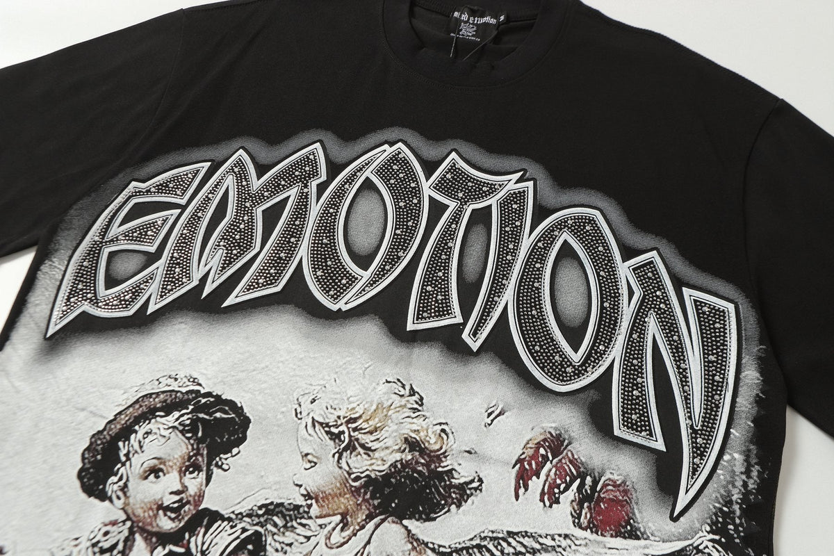 MIXED EMOTION Angel Beach Graphic T-Shirt ¡ª detail