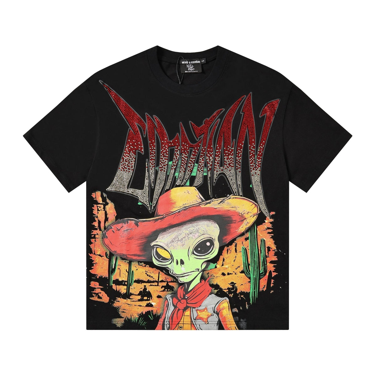 MIXED EMOTION Alien Cowboy Graphic T-Shirt ¡ª hero