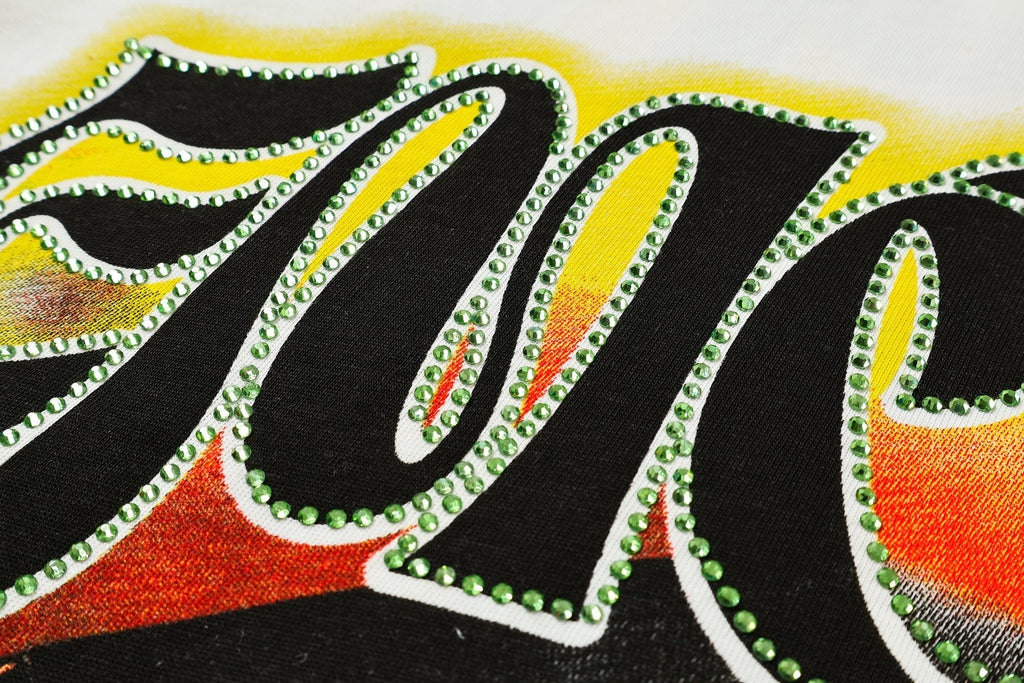 Mixed Emotion Photo Graphic Short-Sleeve T-Shirt ¡ª detail