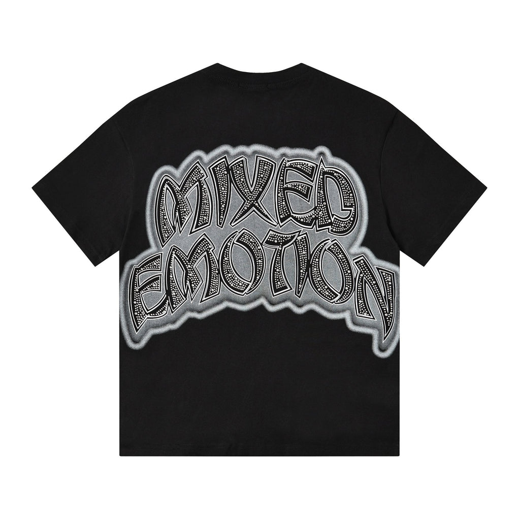MIXED EMOTION Heat-Pressed Graphic T-Shirt ¡ª back