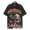 Godspeed Football Skeleton Graphic T-Shirt ¡ª hero