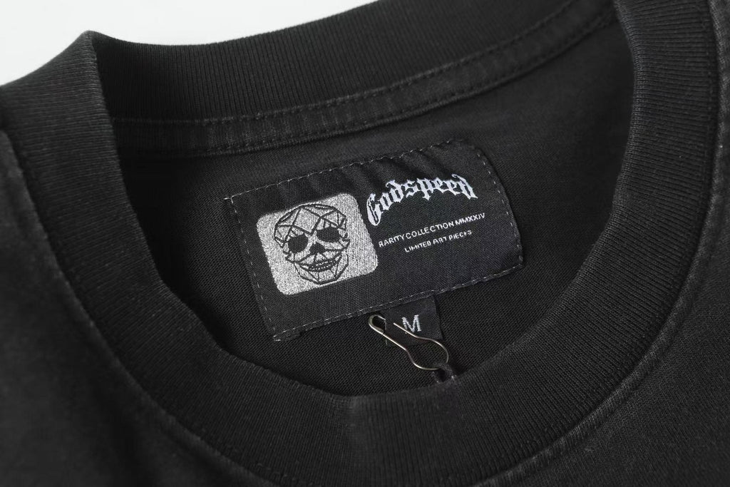 Godspeed Los Angeles Wildfire Graphic T-Shirt ¡ª neck_label