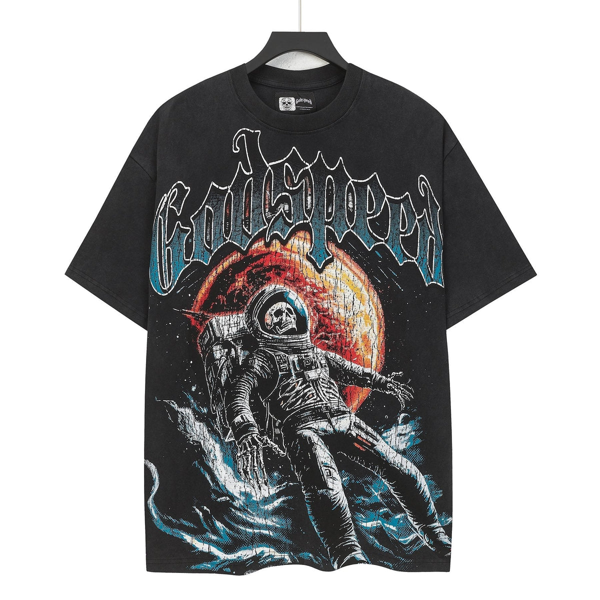 Godspeed Space Tour Astronaut Graphic T-Shirt ¡ª front