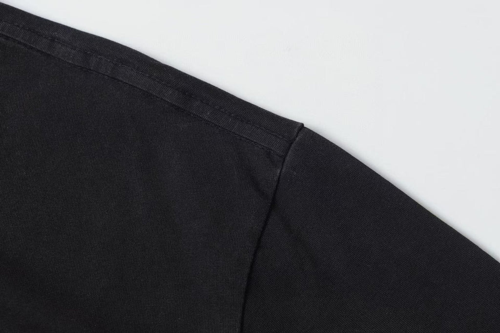 Godspeed Washed Black Rock Graphic T-Shirt ¡ª detail