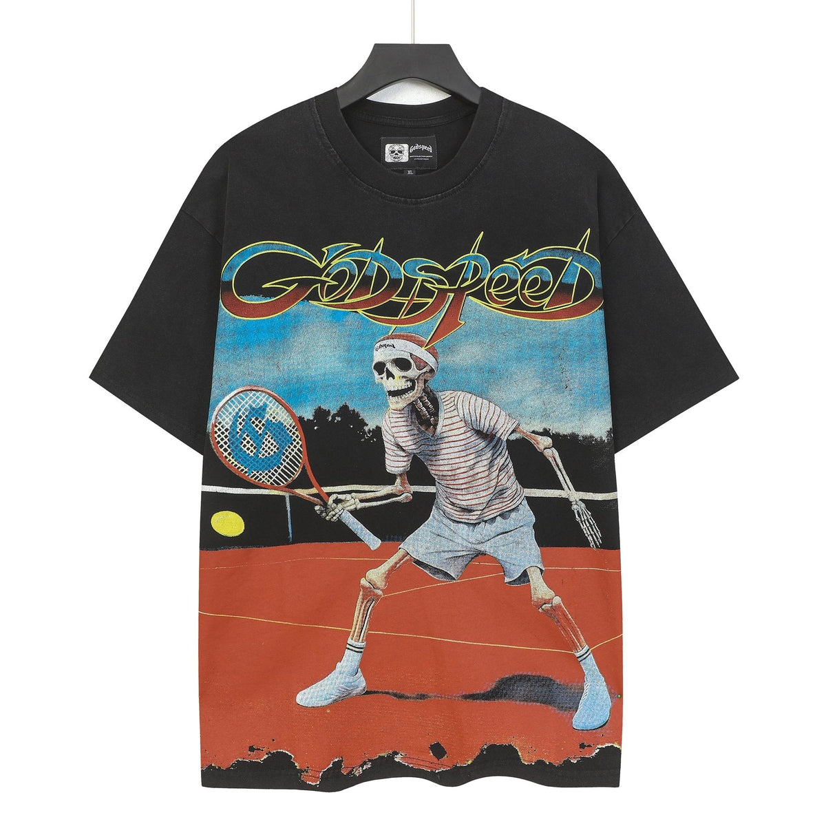 Godspeed Out of Many One Skeleton Graphic T-Shirt ¡ª hero