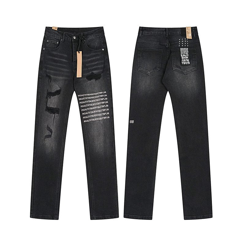 Ksubi Black Washed Graphic Jeans ¡ª hero