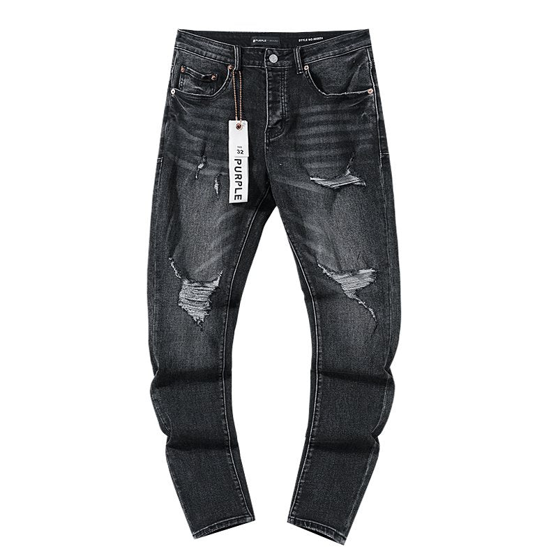 Purple Brand Black Distressed Jeans ¡ª hero