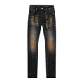 Purple Brand Distressed Paint-Splatter Jeans ¡ª hero