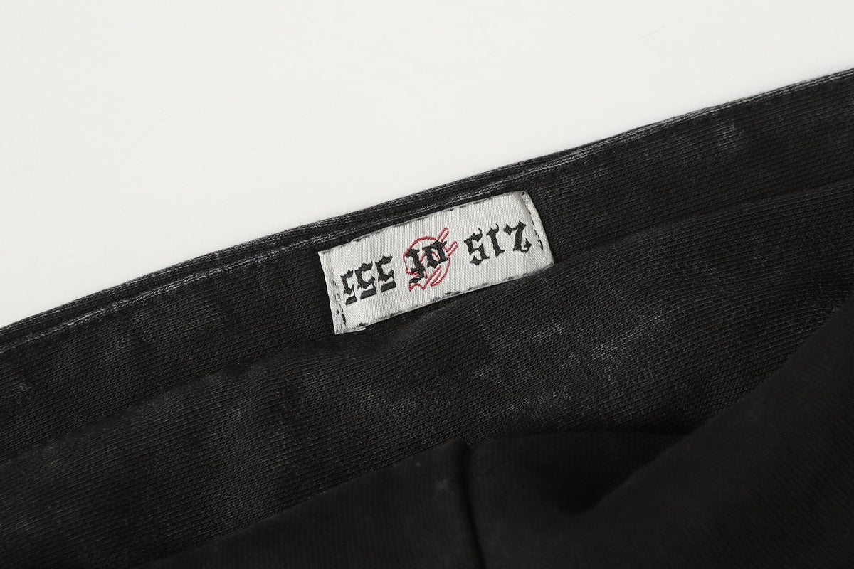 Godspeed Race Before Death Skull Graphic Hoodie ¡ª neck_label