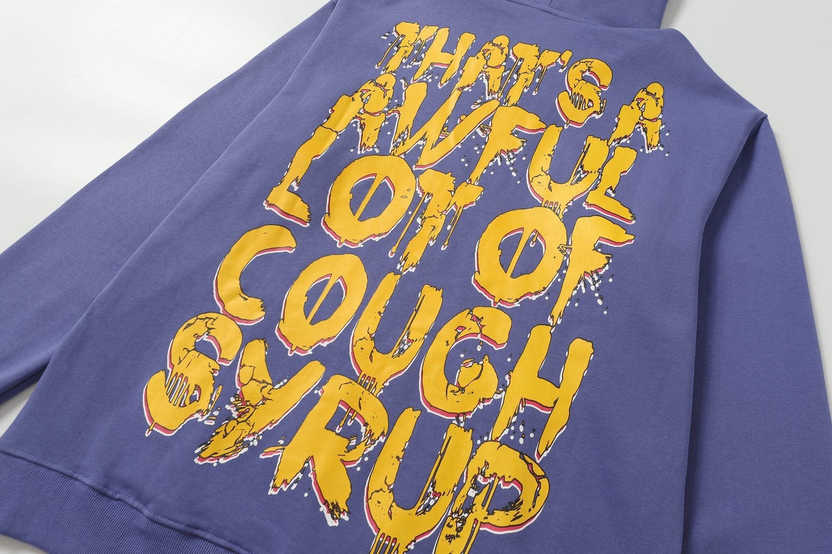 THAT'S A AWFUL LOT OF COUGH SYRUP Tomorrow Star Graphic Hoodie ¡ª detail