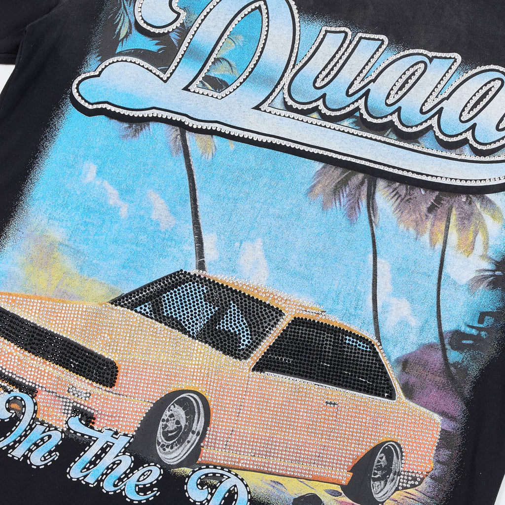 Rough Play Duaa Destination Car Graphic T-Shirt ¡ª detail