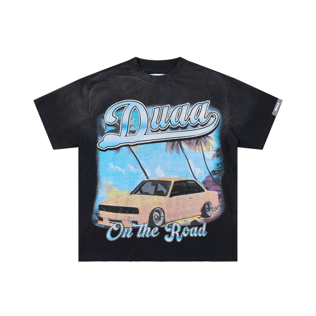 Rough Play Duaa Destination Car Graphic T-Shirt ¡ª hero
