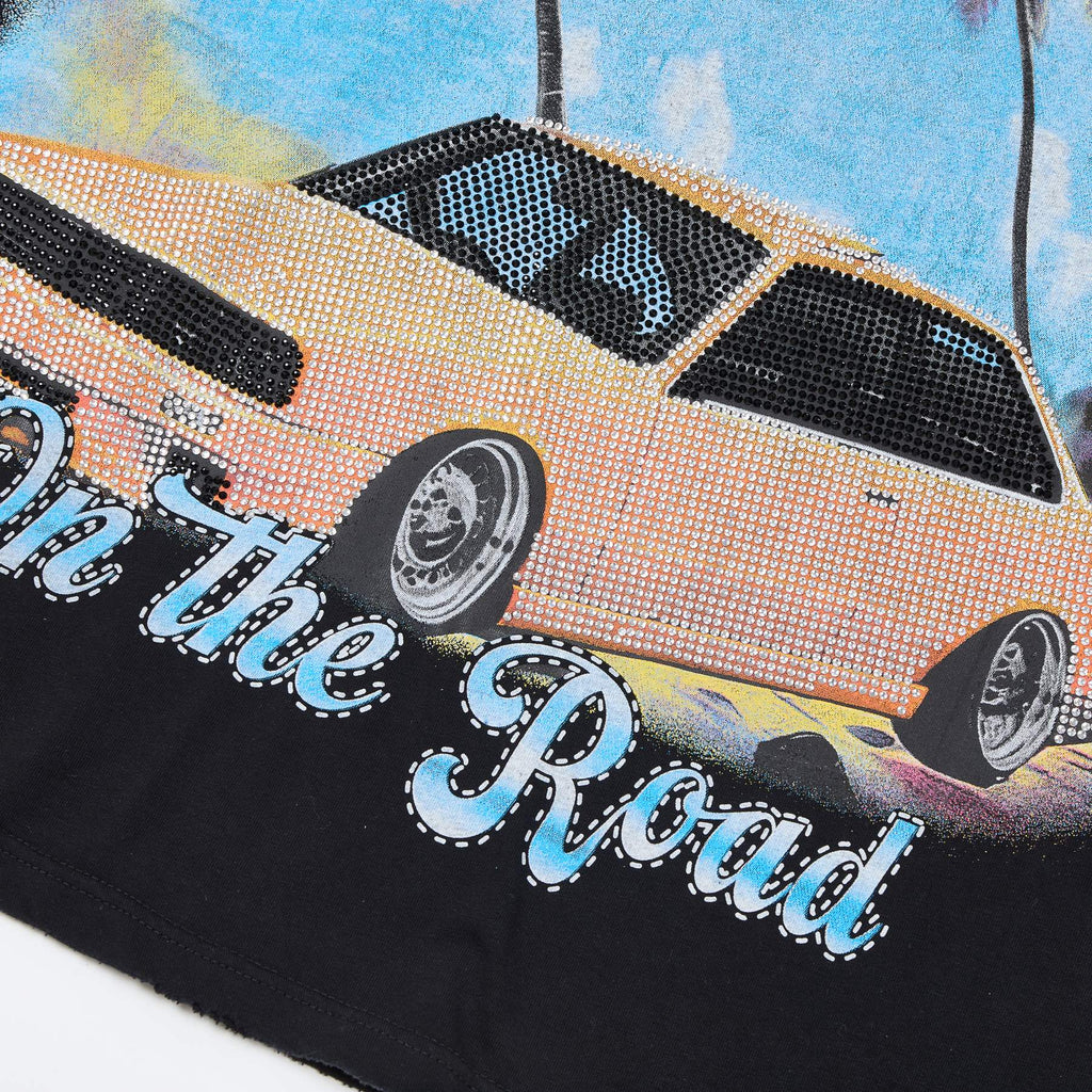 Rough Play Duaa Destination Car Graphic T-Shirt ¡ª detail